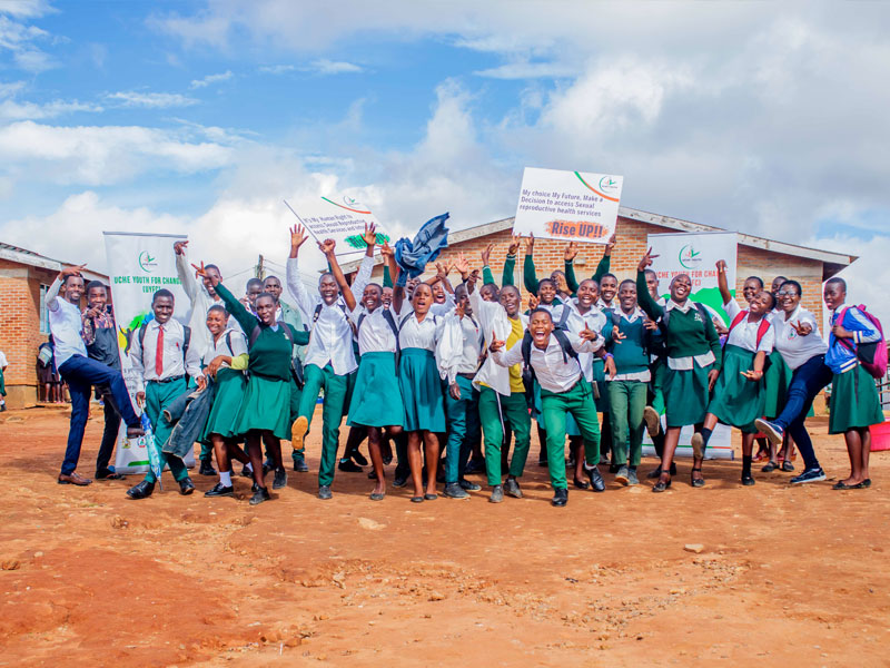 Young people learning digital skills