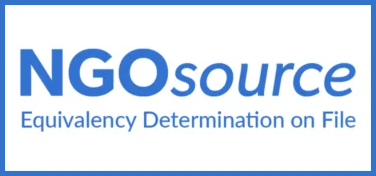 NGOsource: Equivalency Determination on File